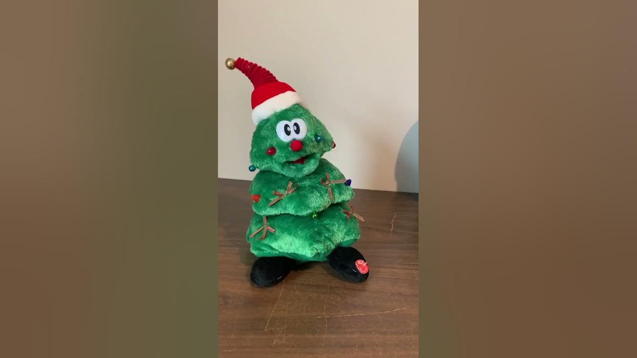 Rockin around the Christmas tree singing plush sound n light YouTube