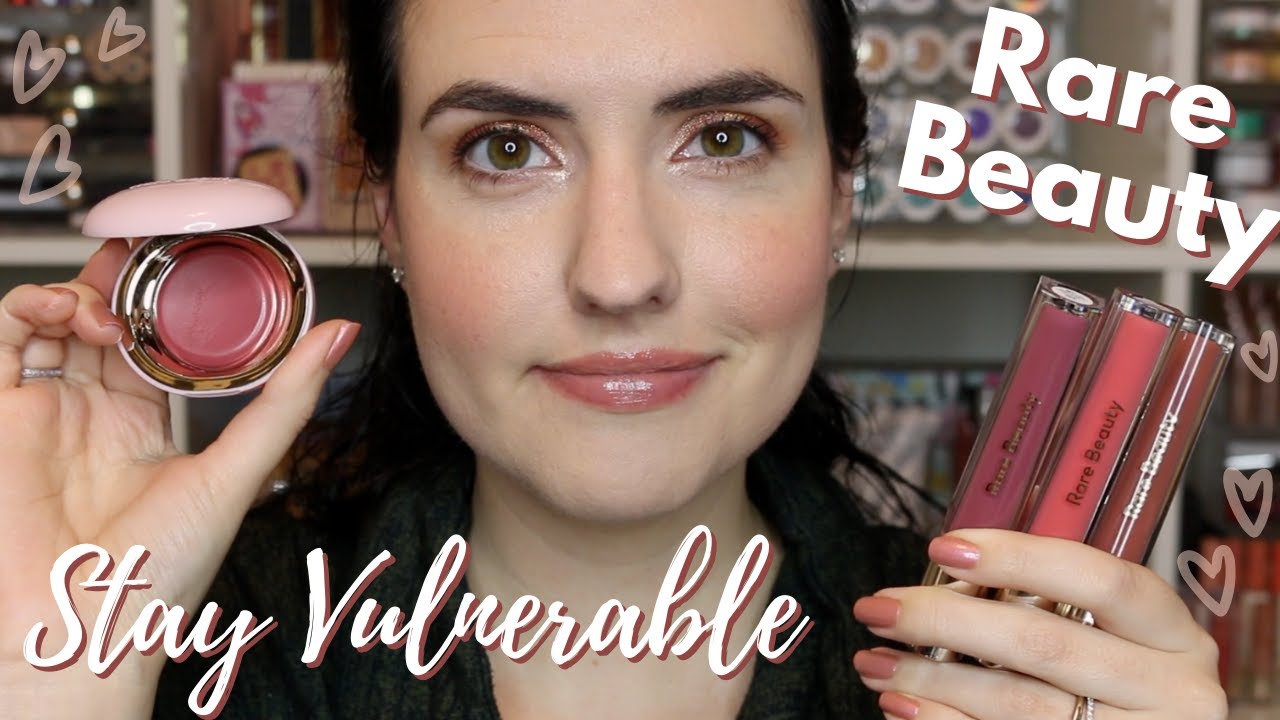 NEW Rare Beauty Stay Vulnerable Collection | Swatches, Application Demo ...