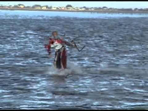 Kitesurfing video