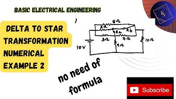 Star delta transformation solved problem 2 in Nepali | Easy method  @ElectricalNepal