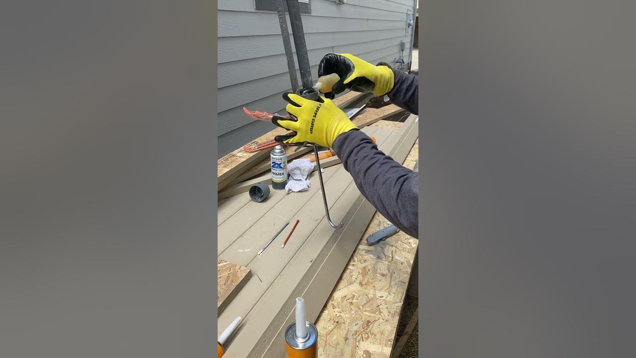The best caulking trick YouTube