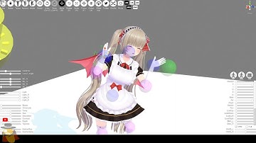 VRM doll play clip "This is a god game"