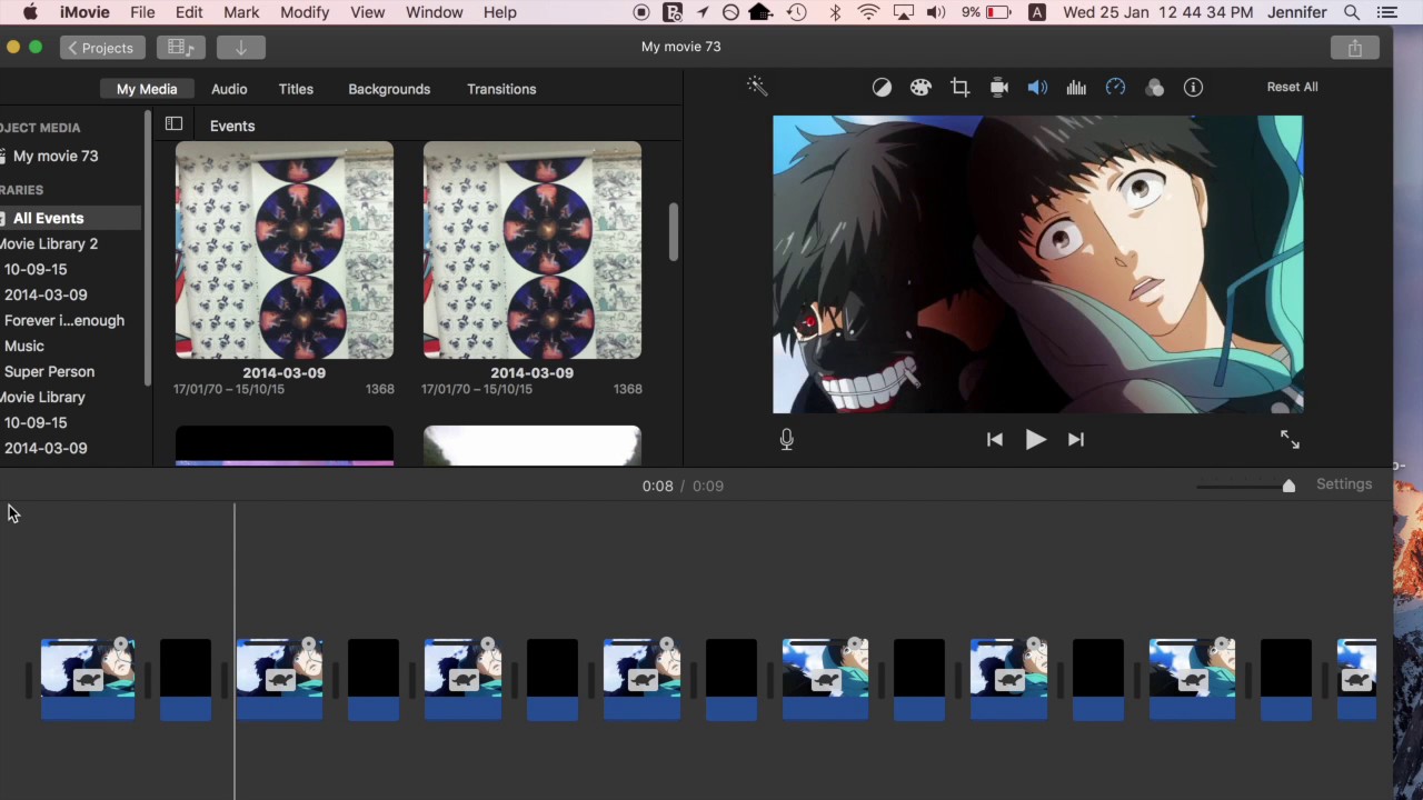 Amv Editing QUICK FLASHES/STROBES ON IMOVIE YouTube
