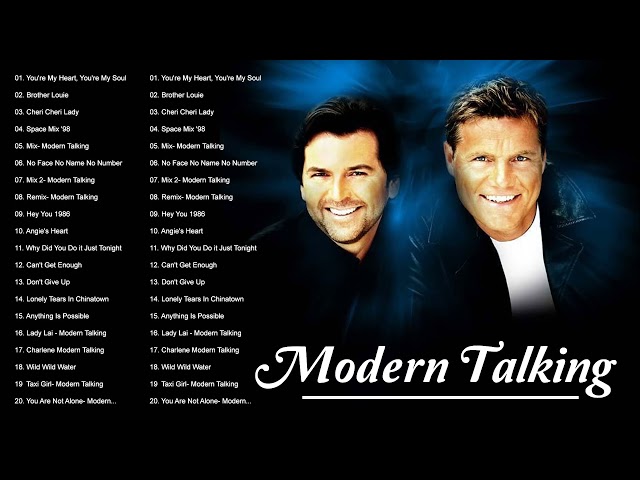 Modern Talking Greatest Hits Full Album 2022 - Best Of Modern Talking Playlist 2022 class=