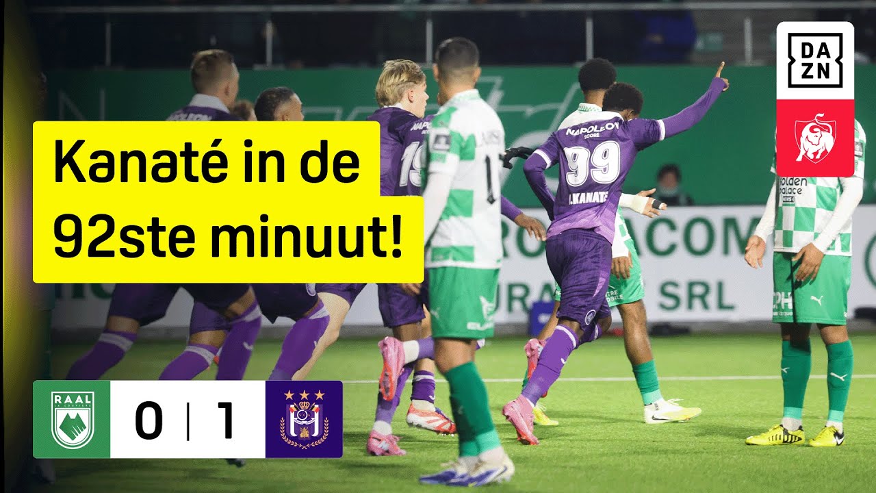 RSC Anderlecht breekt de muur van La Louvière. 💥🧱 #RALAND