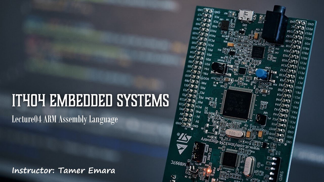 Lecture04 ARM Assembly Language - YouTube