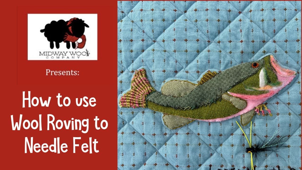 How To Use Wool Roving To Needle Felt YouTube how-to-use-wool-roving-to-needle-felt-youtube
