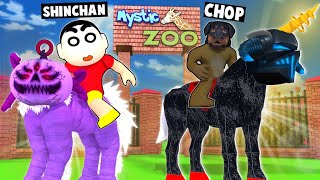 SHINCHAN and CHOP OPENING a MAGICAL ZOO In ROBLOX 🔥| IamBolt gaming