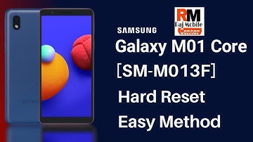 Samsung M01 Core [SM-M013F] Hard Reset | Pattern Lock Remove | Pin Code Remove | Easy Method