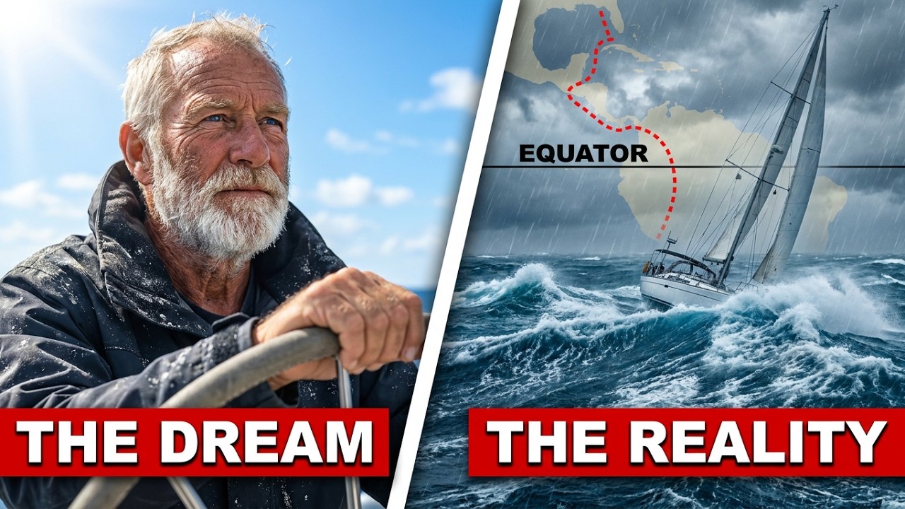 ⁣Half of All Solo Circumnavigations Started by Men Over 60 End Before They Reach the Equator.