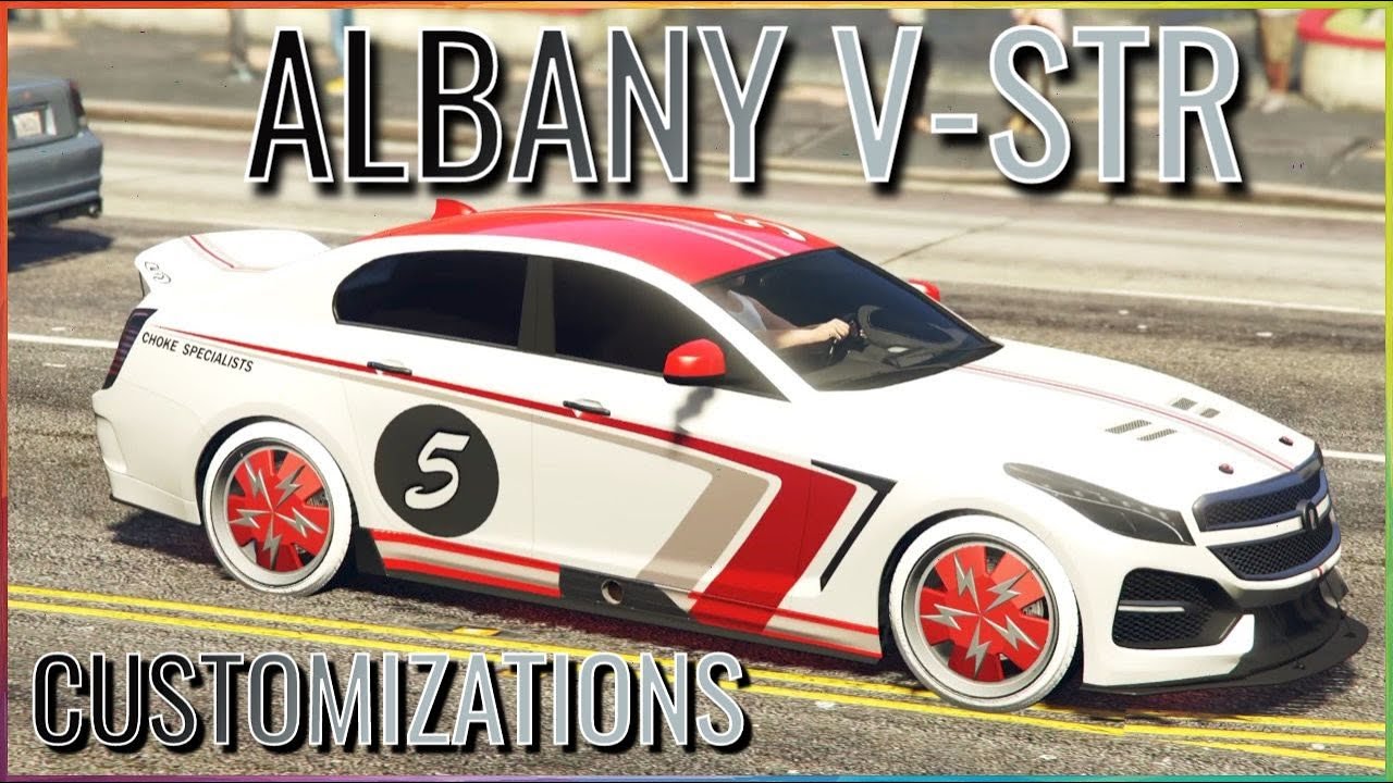 *NEW*ALBANY V-STR CUSTOMIZATIONS GTA ONLINE - YouTube