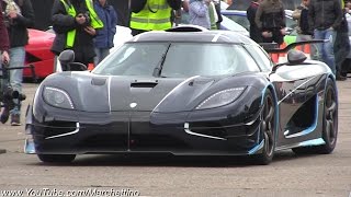 Koenigsegg One:1 FURIOUS Accelerations and Drag Racing