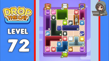 Drop The Cat level 72 solution 