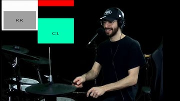 Using Electronic Drums to trigger visuals with touch designer (video mapping)