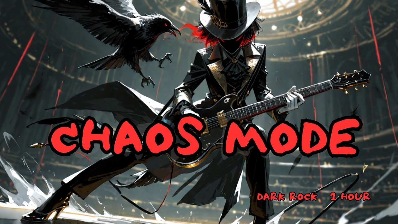 Dark Rock Battle BGM 1 Hour Mix – CHAOS MODE | Aggressive Rock【フリーBGM】