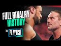 Cm punk vs drew mcintyre rivalry history wwe playlist