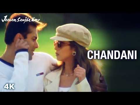 Chandni Aaya Hai Tera Deewana |  Jaanam Samjha Karo | Romantic Song | Udit Narayan | Salman & Urmila
