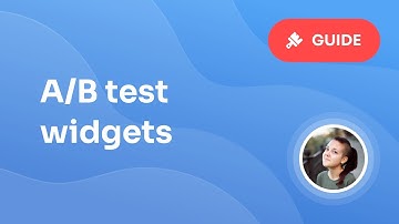 How to A/B test widgets with Getsitecontrol