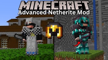 Minecraft With The Advanced Netherite Mod Is Petrifying