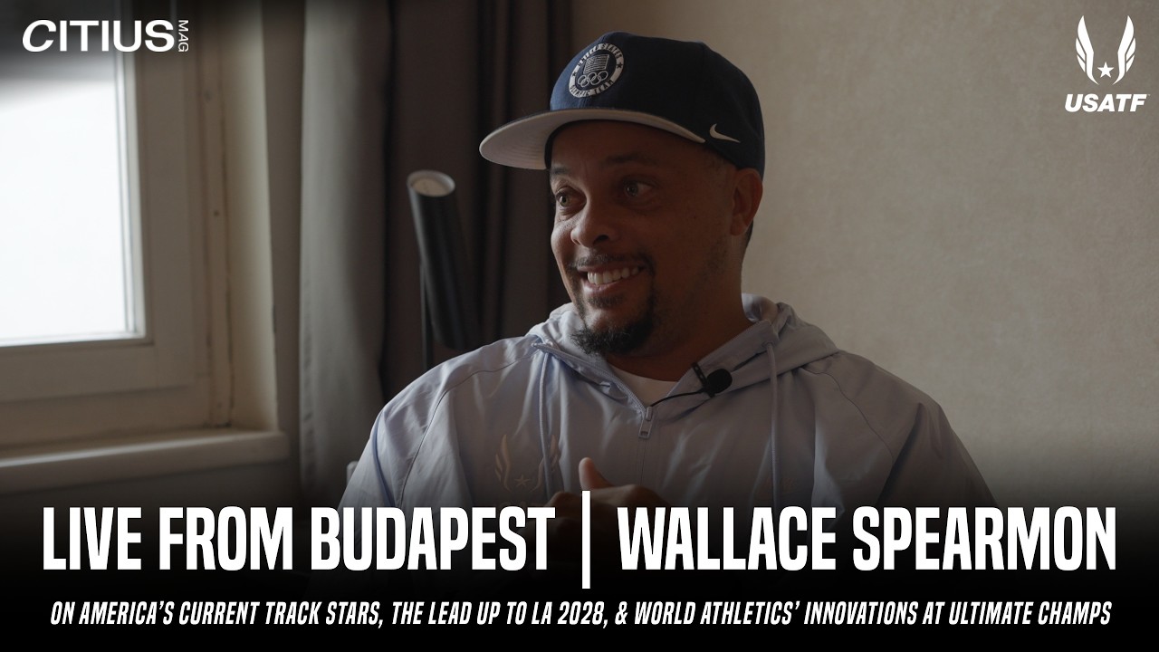 Wallace Spearmon On Current U.S. Track Stars, The Run Up To LA 2028 + Innovations At World Ultimates