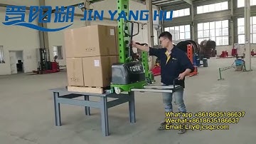 JIN YANG HU Self lift 500kg self loading forklift Pallet stacker forklift