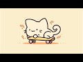 Sweet music  cute cat  lofi ambient music  chill music  lofi beats to chill  relax to