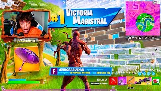 VICTORIA CON LA SKIN NIVEL 100 *CARNAGE* en FORTNITE 2 TEMPORADA 8