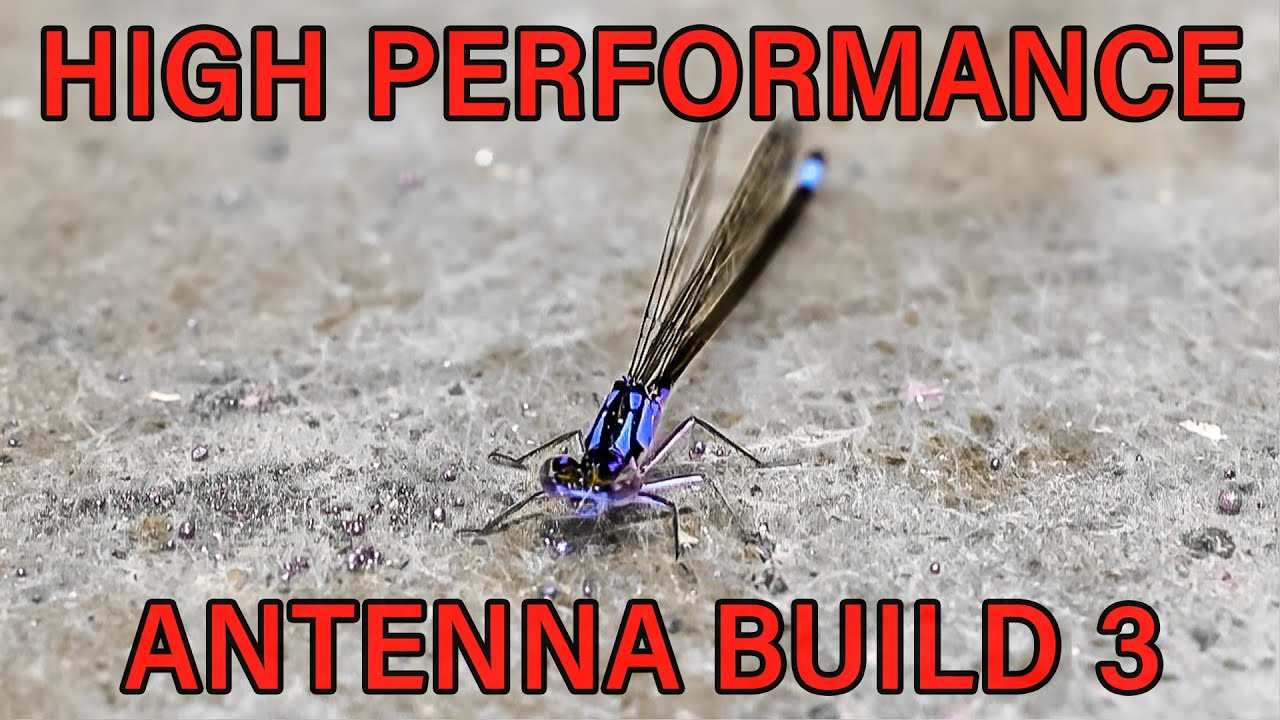 High Performance Antenna Build. [Part 3] The Mast Goes Up!