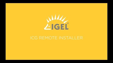 ICG Remote Installer