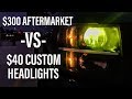 Silverado Headlights - $40 DIY CUSTOM - Better Than Aftermarket???