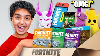 Little Brother Bought A 1000 Fortnite Mystery Box