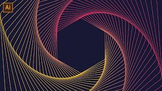 Geometric Line Art Tutorial | Adobe Illustrator