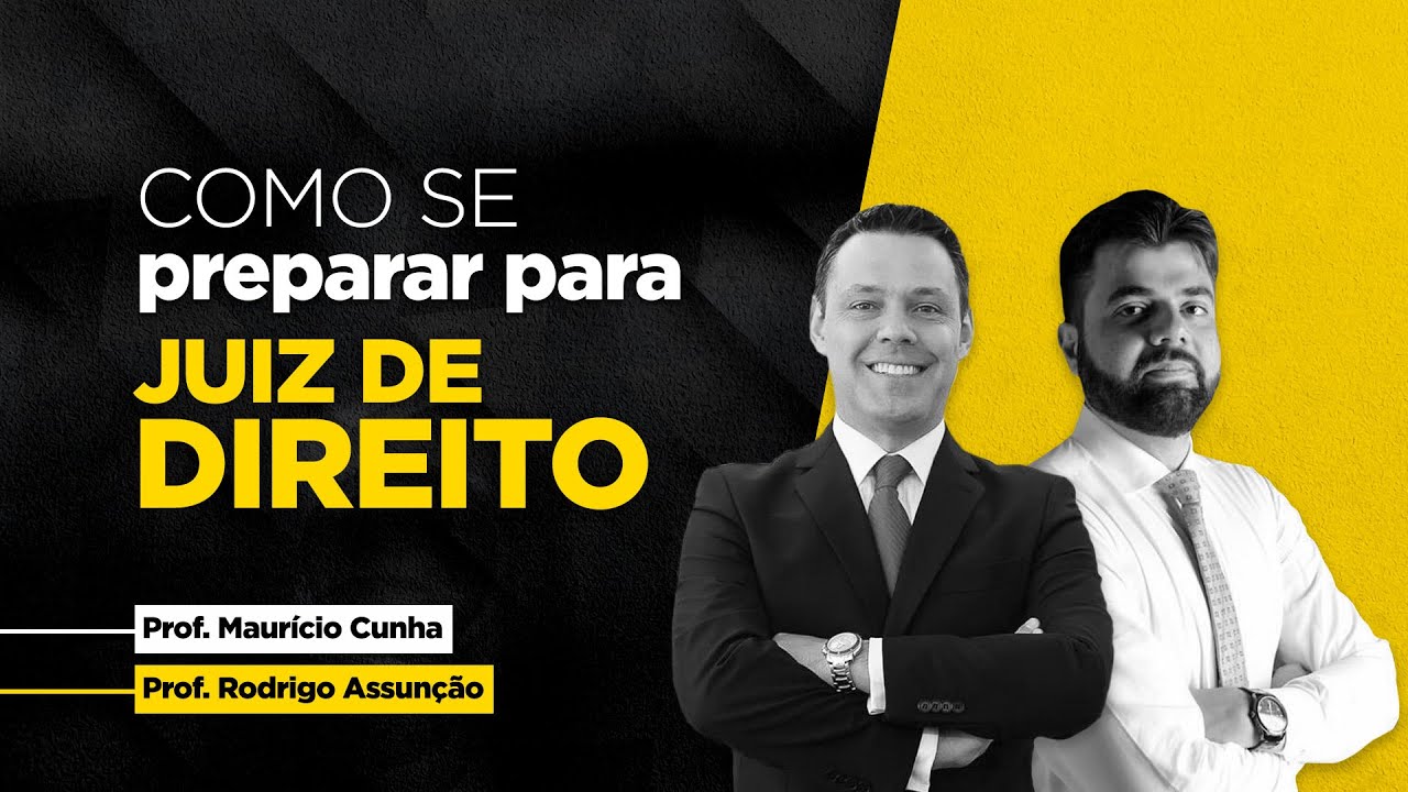 Como se preparar para concursos da carreira de Juiz de Direito YouTube Como se preparar para concursos da carreira de Juiz de Direito YouTube
