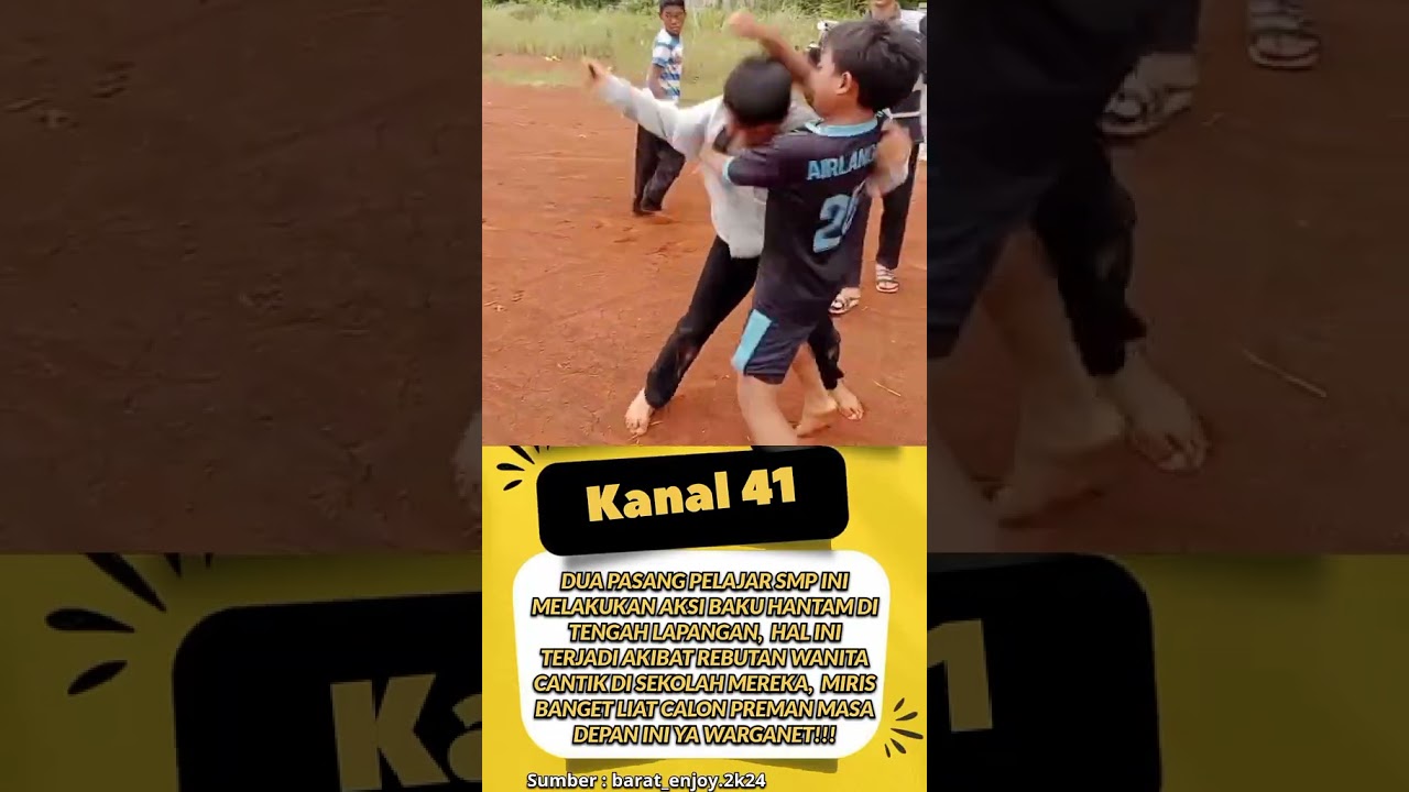 Ga baku hantm mana maen baku hantam lah 