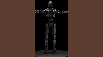 Making a robot from scratch in blender 🤖 #blender3d #blender #robot