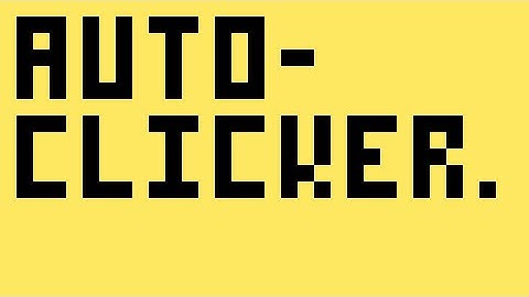 How to make an autoclicker in Python