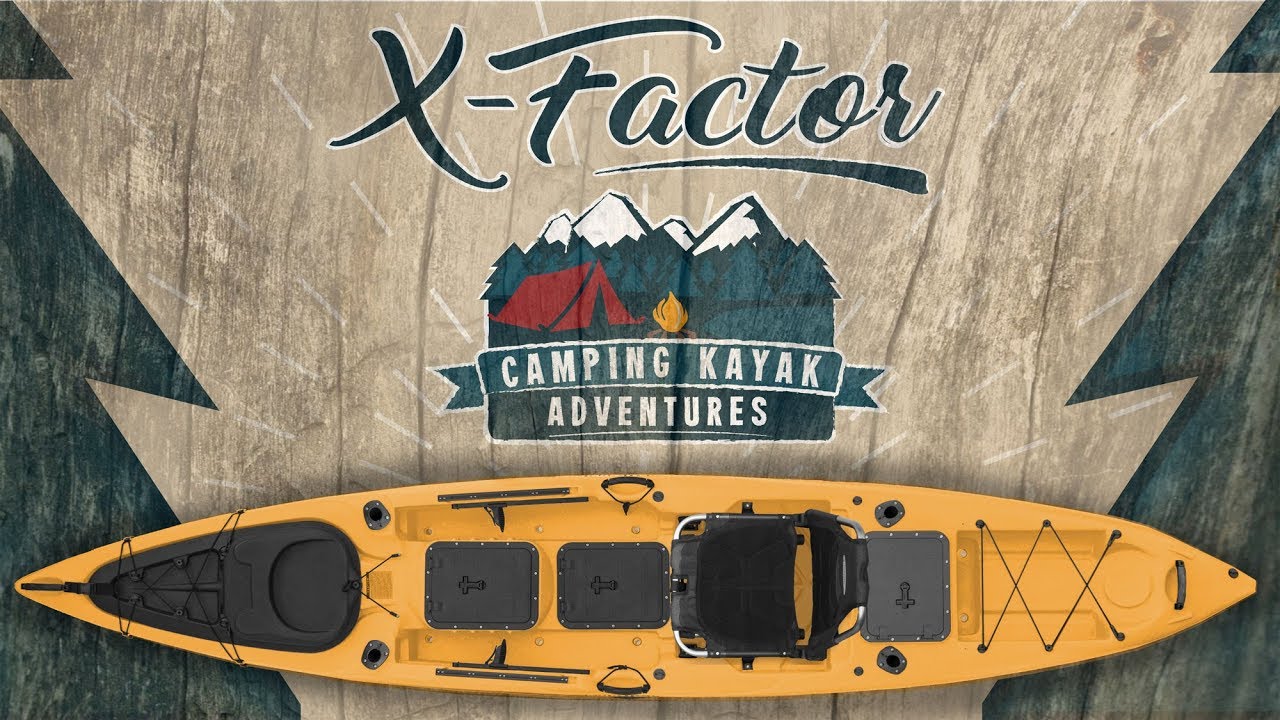 XFactor Storage Kayak Pack your Yak Camping Gear Kayak YouTube