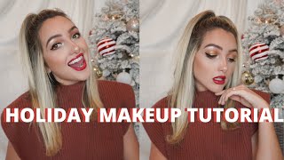 HOLIDAY MAKEUP TUTORIAL!