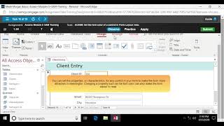 MindTap - Cengage Access how to set the font color of a control in Form Layout view