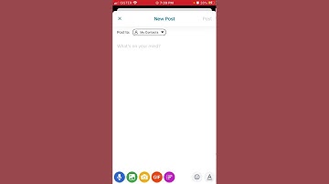 How to create a post on MeWe app?