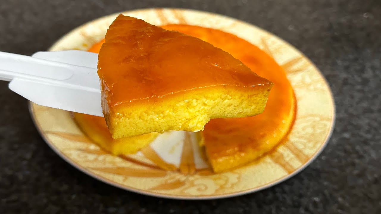 Custard pudding recipe by Golden grapes | caramel pudding | egg pudding ...