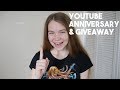 My First Year on YouTube (and a Giveaway!)
