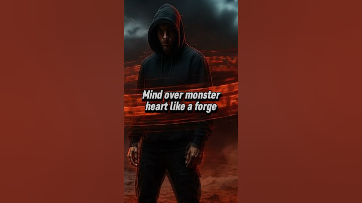 Eminem – Mind Over Monster | 2025 | Inspired Rap | Visualizer