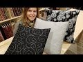 Sometimes less is more? 1 Yard, 1 Pillow, 1 Beautiful Project!