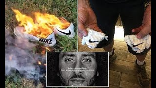 Angry Nike fans BURN gear in protest of Colin Kaepernick’s ad campaign - Daily News