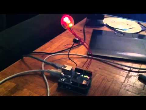 Arduino web server with led