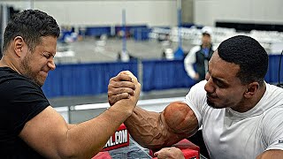 Arm Wrestling at LA Fit Expo 2023