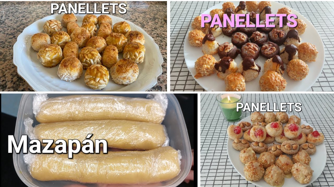 PANELLETS TRADICIONALES, RECETA CATALANA, DULCE DE TODOS LOS SANTOS, MUY FÁCILES DE HACER