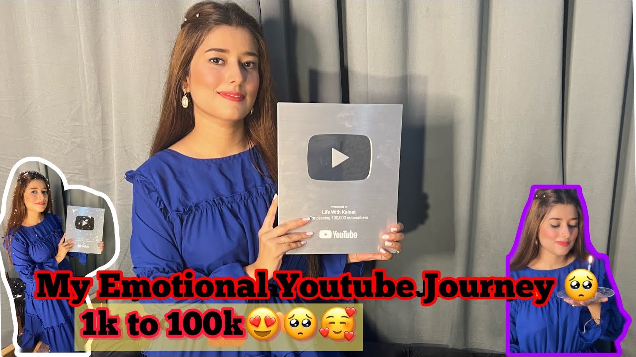 My Emotional Youtube Journey 0 to 100k subscribers🥺| How to get success ...