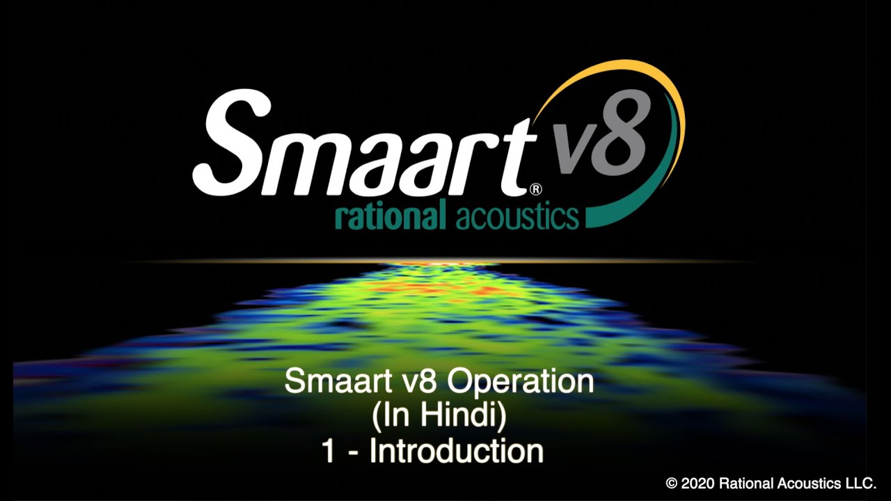 Smaart V8 Operation In Hindi 1 Introduction YouTube